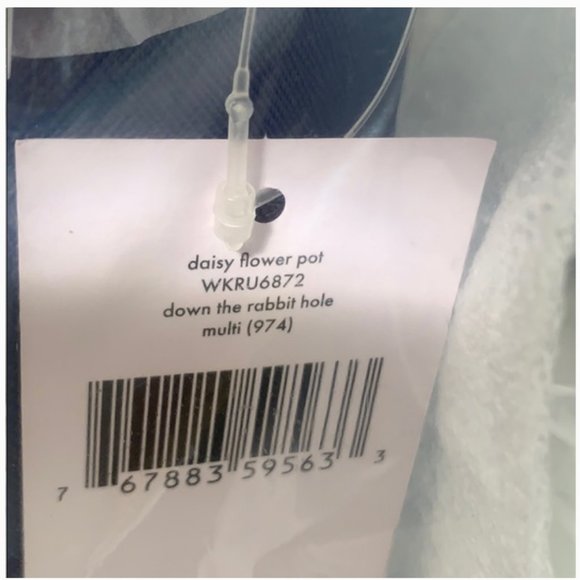 kate spade daisy blue flower pot purse bag nwt - Picture 8 of 8